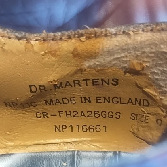 Dr. Martens Cherry Red Leather Derbys - Picture 2 of 11